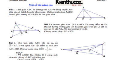 Toán Hình Học Lớp 7